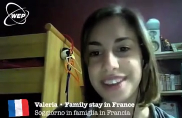 (video) Valeria : Family Stay in France
